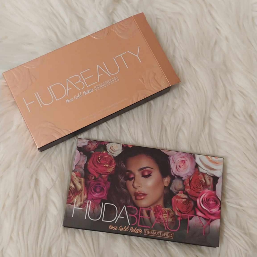 💖FIRM! NWT HUDA BEAUTY ROSEGOLD REMASTERED EYESHADOW PALETTE